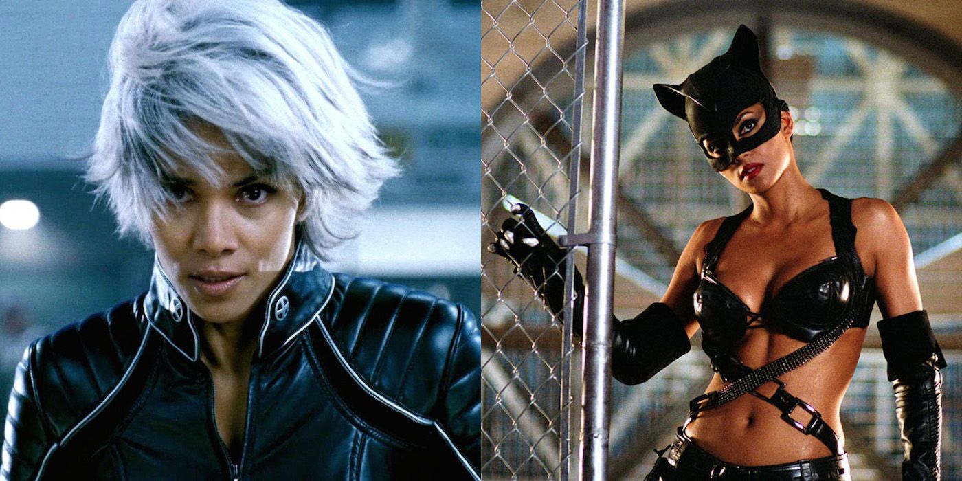 Halle Berry in X3: The Last Stand (2006) and Catwoman (2004)