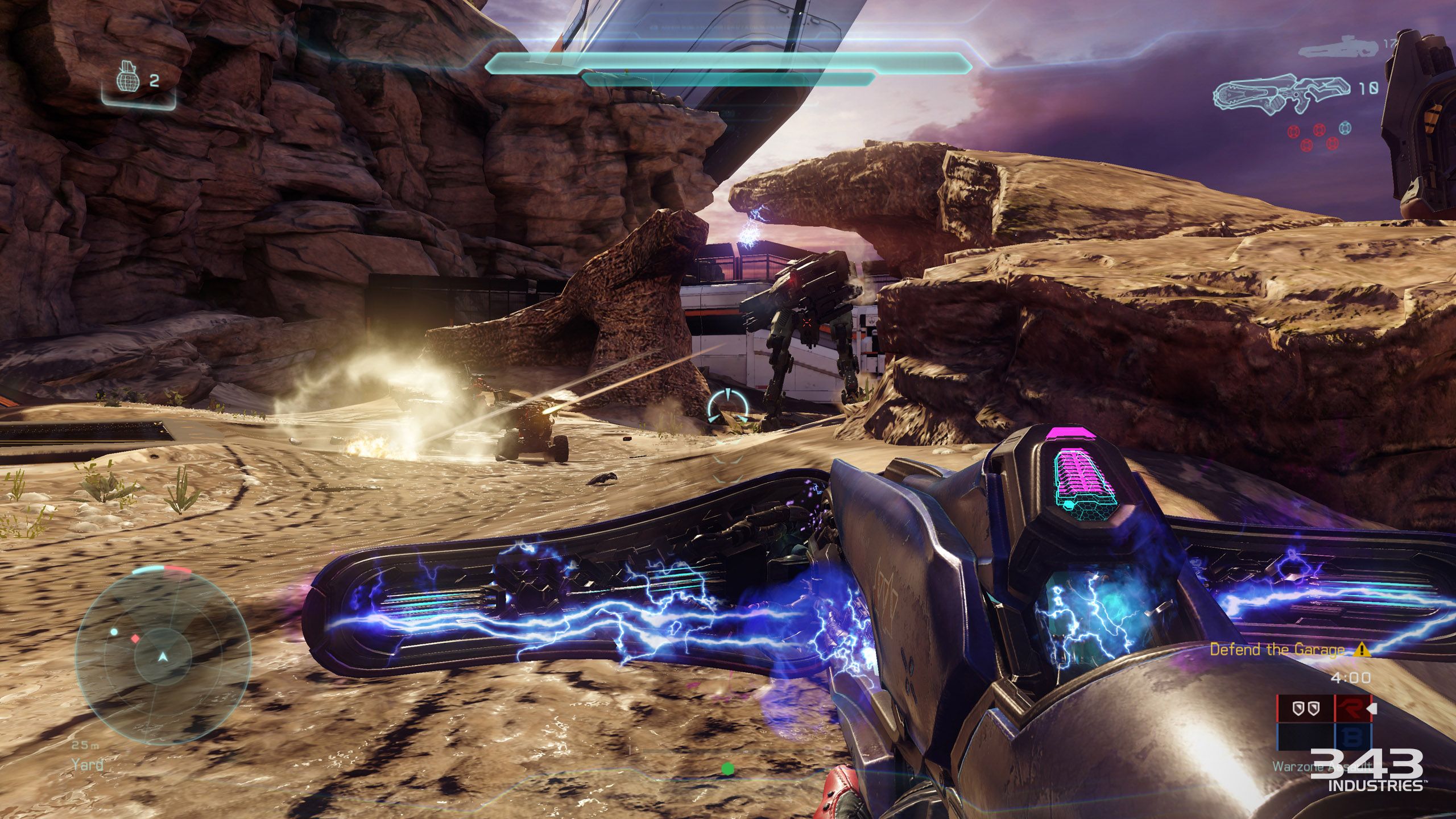 Halo 5 Warzone Screenshot - Mechs