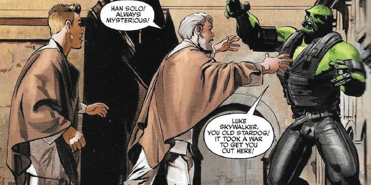 Han Solo as Alien