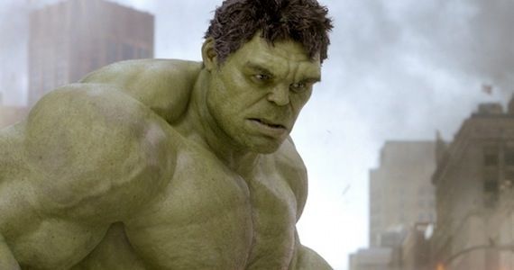 Happy Hulk Mark Ruffalo in The Avengers