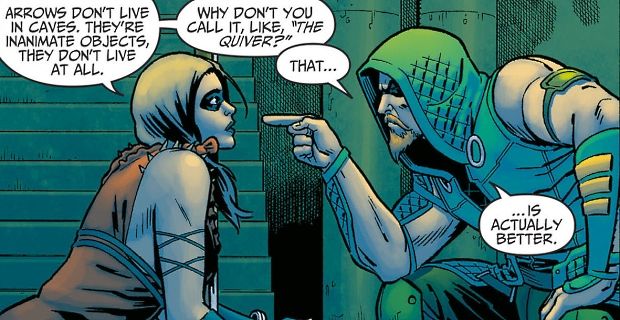 Harley Quinn Comic Green Arrow Quiver
