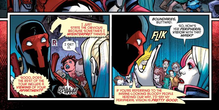 Harley Quinn Rebirth Gets A Deadpool Team Up Sort Of