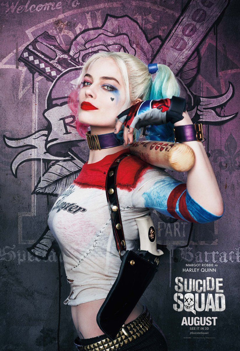 Harley Quinn Suicide Squad Poster
