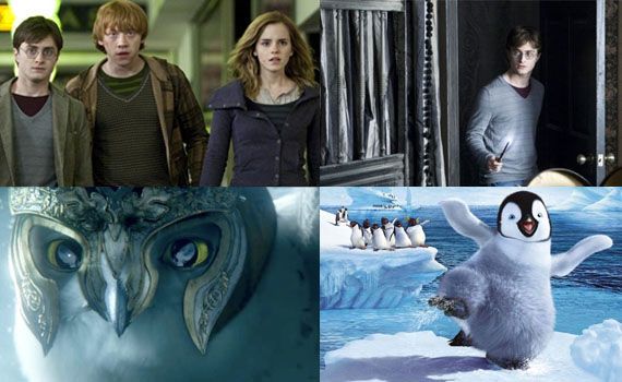 Harry Potter and the Deathly Hallows, Legend of the Guardians and Happy Feet 2 in IMAX