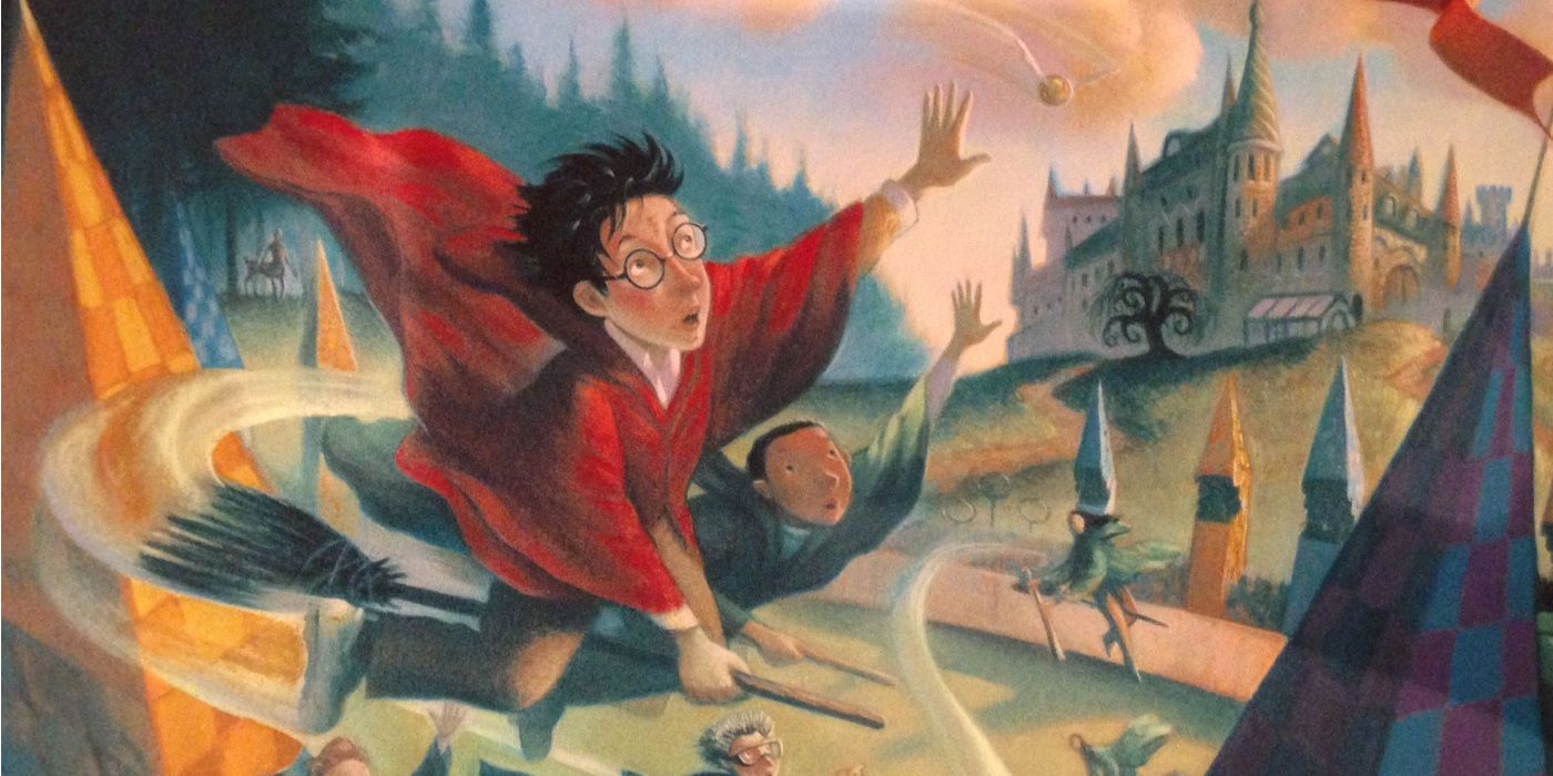 Harry Potter Illustrated Cover Art