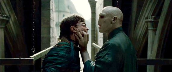 Harry Potter and the Deathly Hallows Part 2 new image - Harry and Lord Voldemort