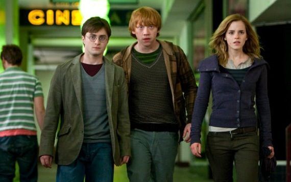 Harry Potter Deathly Hallows Part 1 Harry Ron Hermione