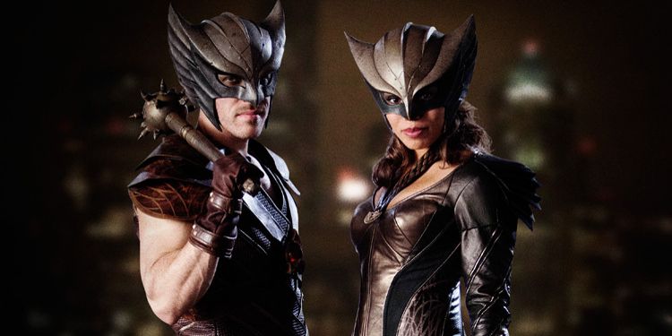 Hawkman and Hawkgirl in DC's Legends of Tomorrow Header