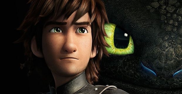 Hiccup and Toothless in How to Train Your Dragon 2