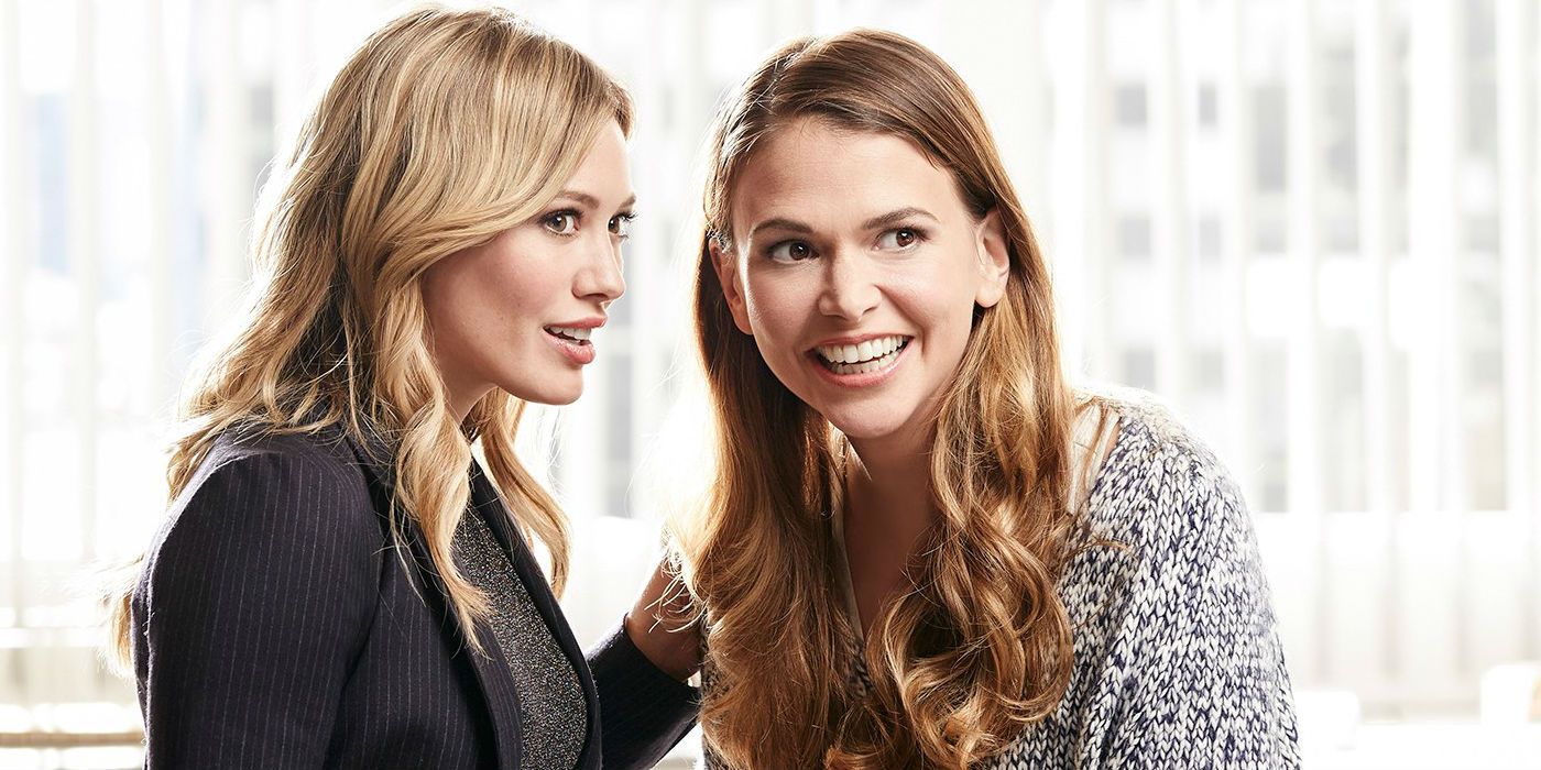 Hilary Duff and Sutton Foster in Younger