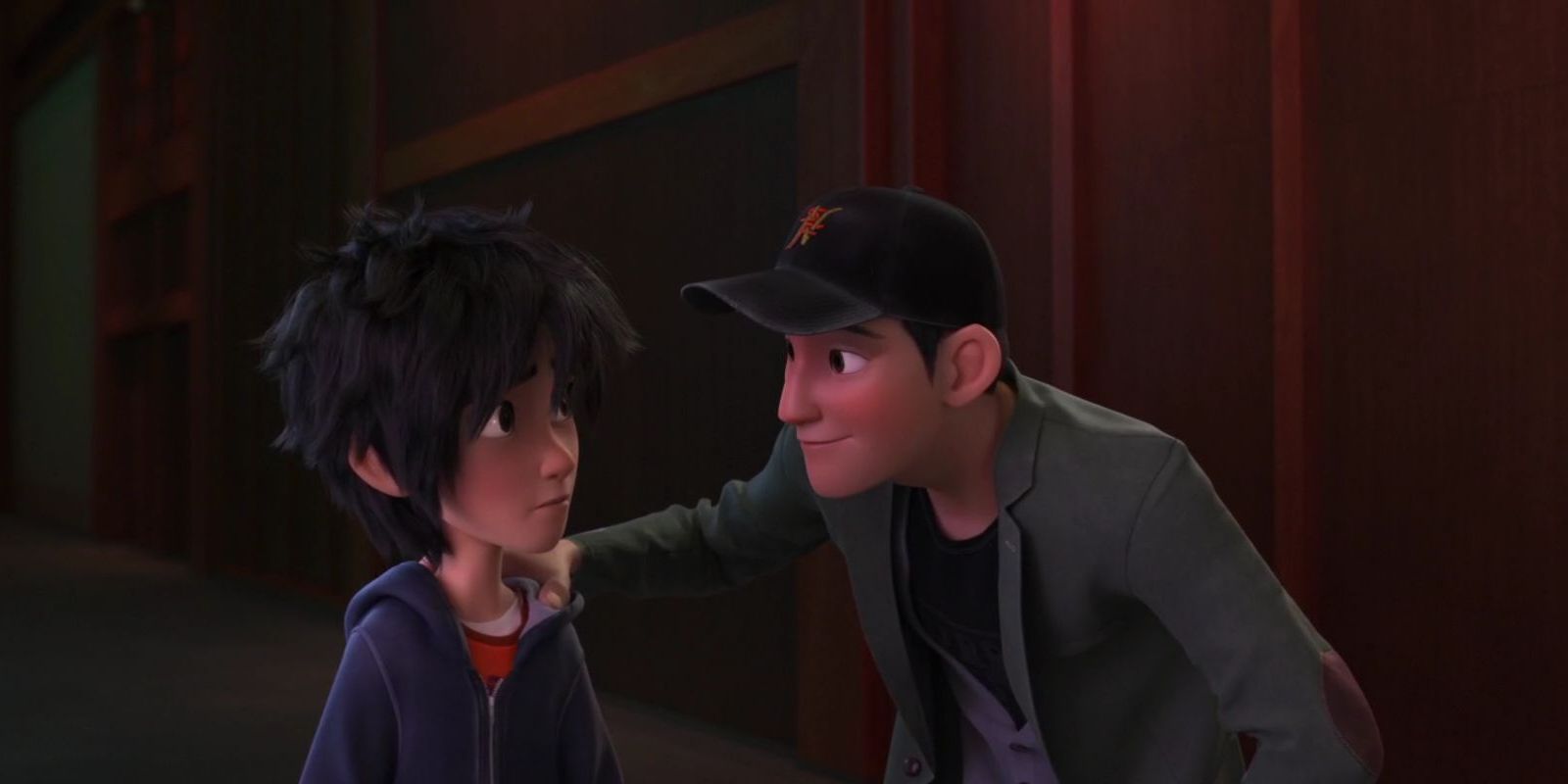 Hiro and his brother in Big Hero 6