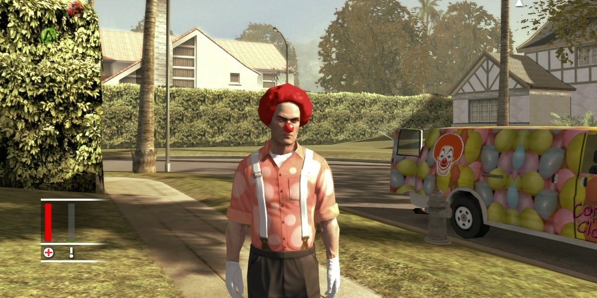 Hitman Agent 47 Corky the Clown costume