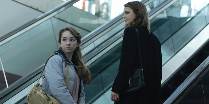 Holly Taylor and Keri Russell in The Americans Season 3 Episode 12