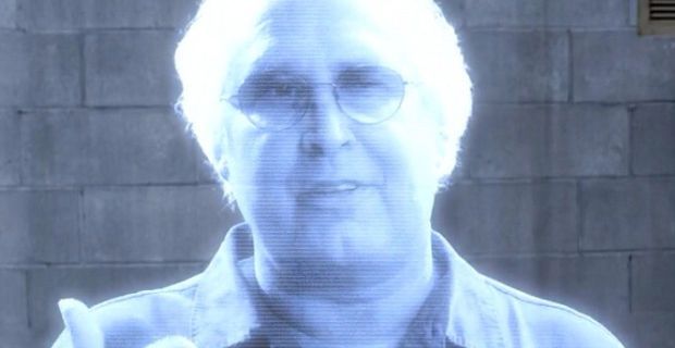 Hologram Chevy Chase from Community