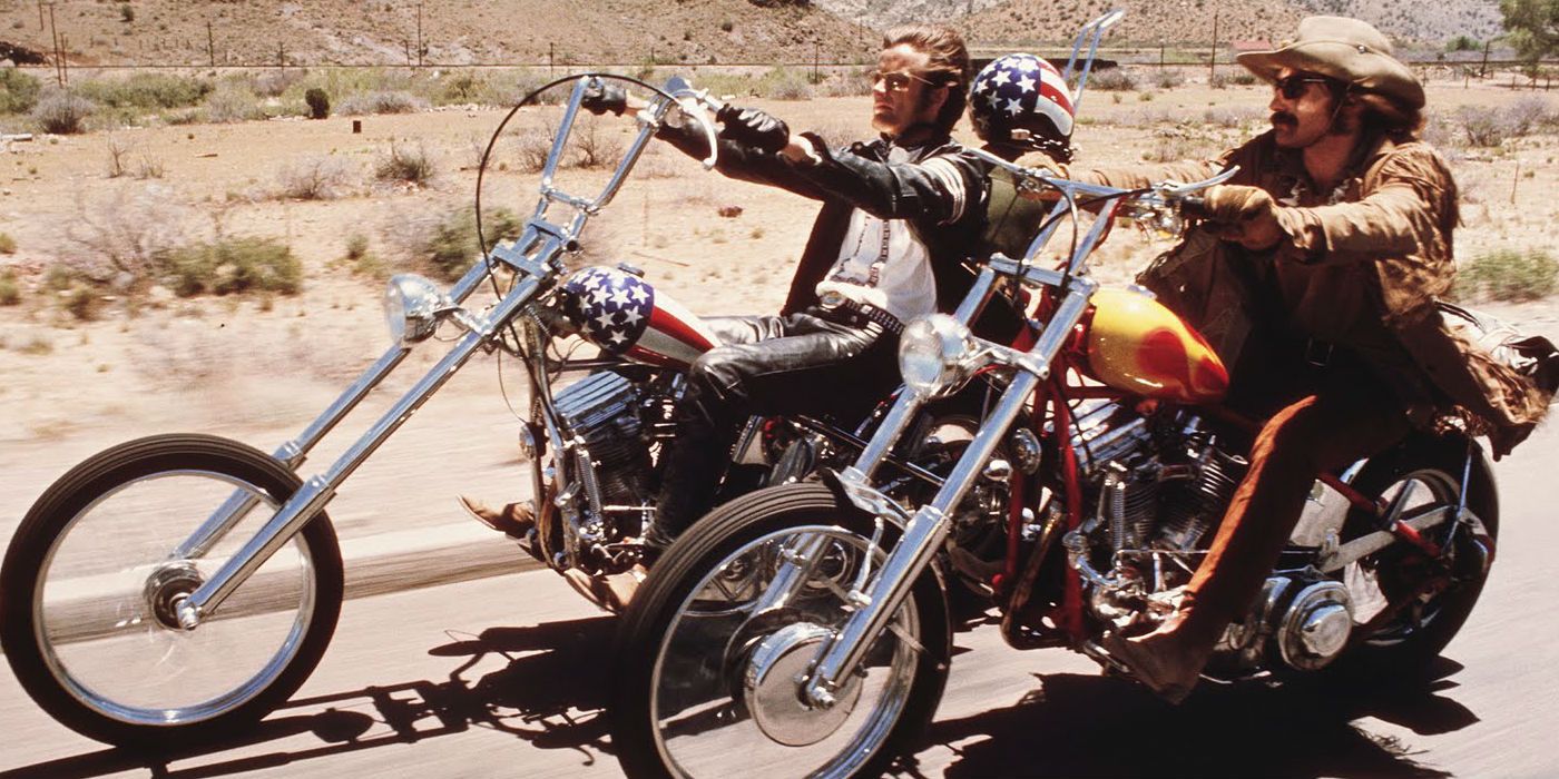 Hopper and Fonda in Easy Rider