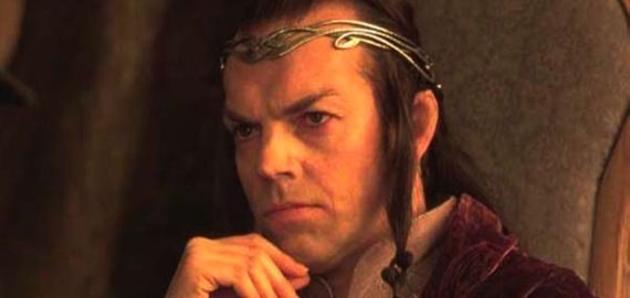 Hugo Weaving como Elrond en El señor de los anillos