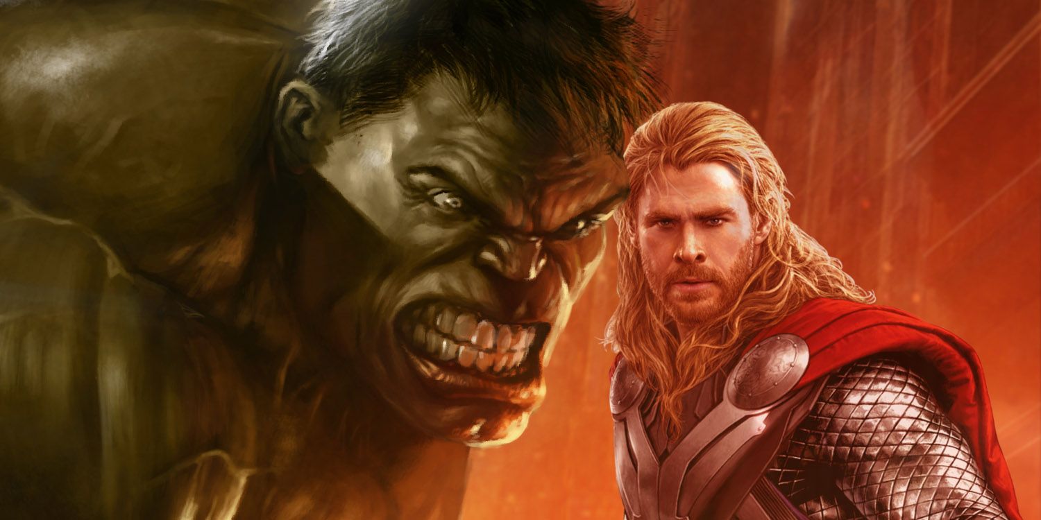 Hulk and Thor (Marvel Fan Art)