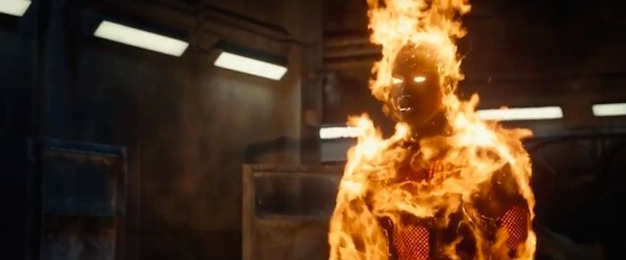 Human Torch in Fantastic Four Trailer 2