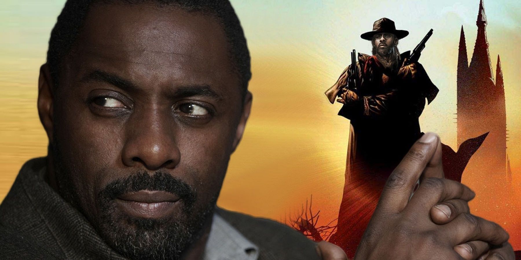 The Dark Tower: Set Photos Show Idris Elba as The Gunslinger