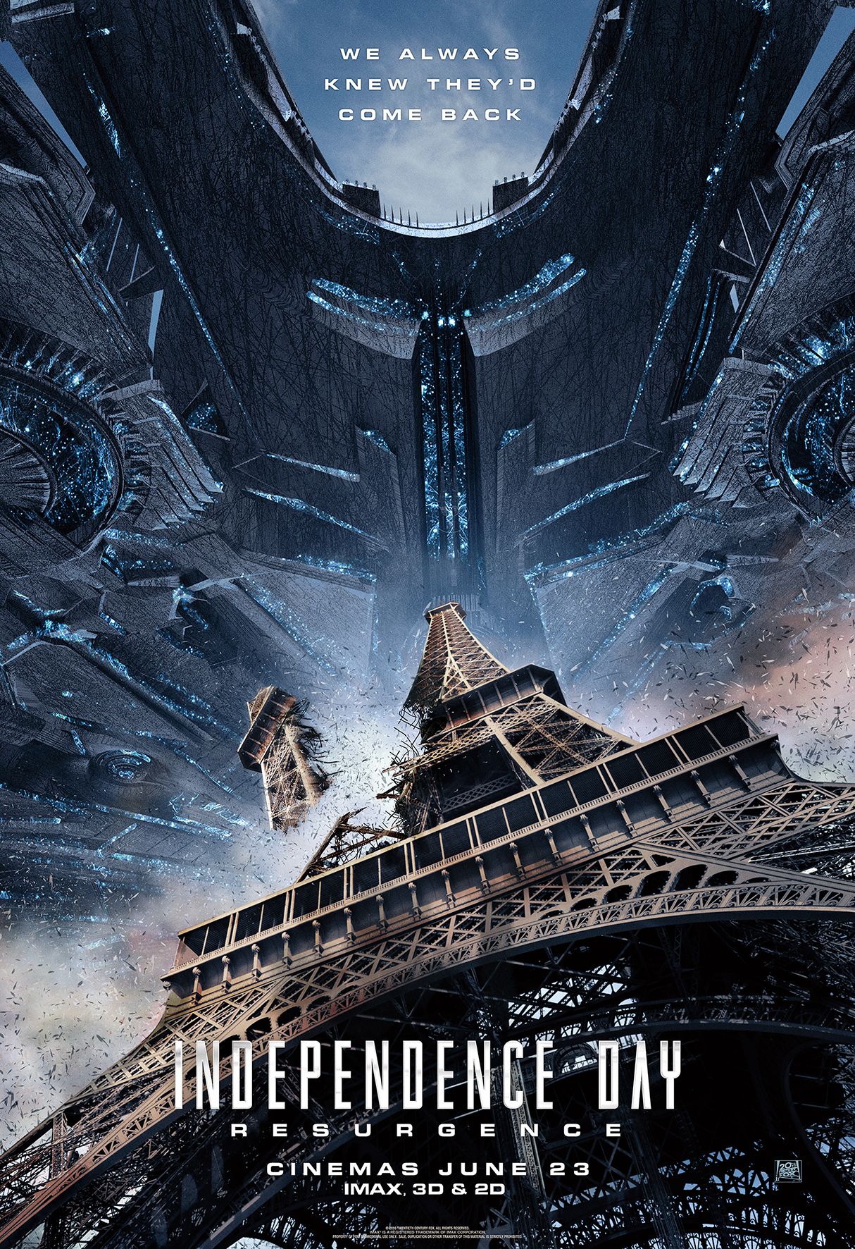 Independence Day Resurgence France poster