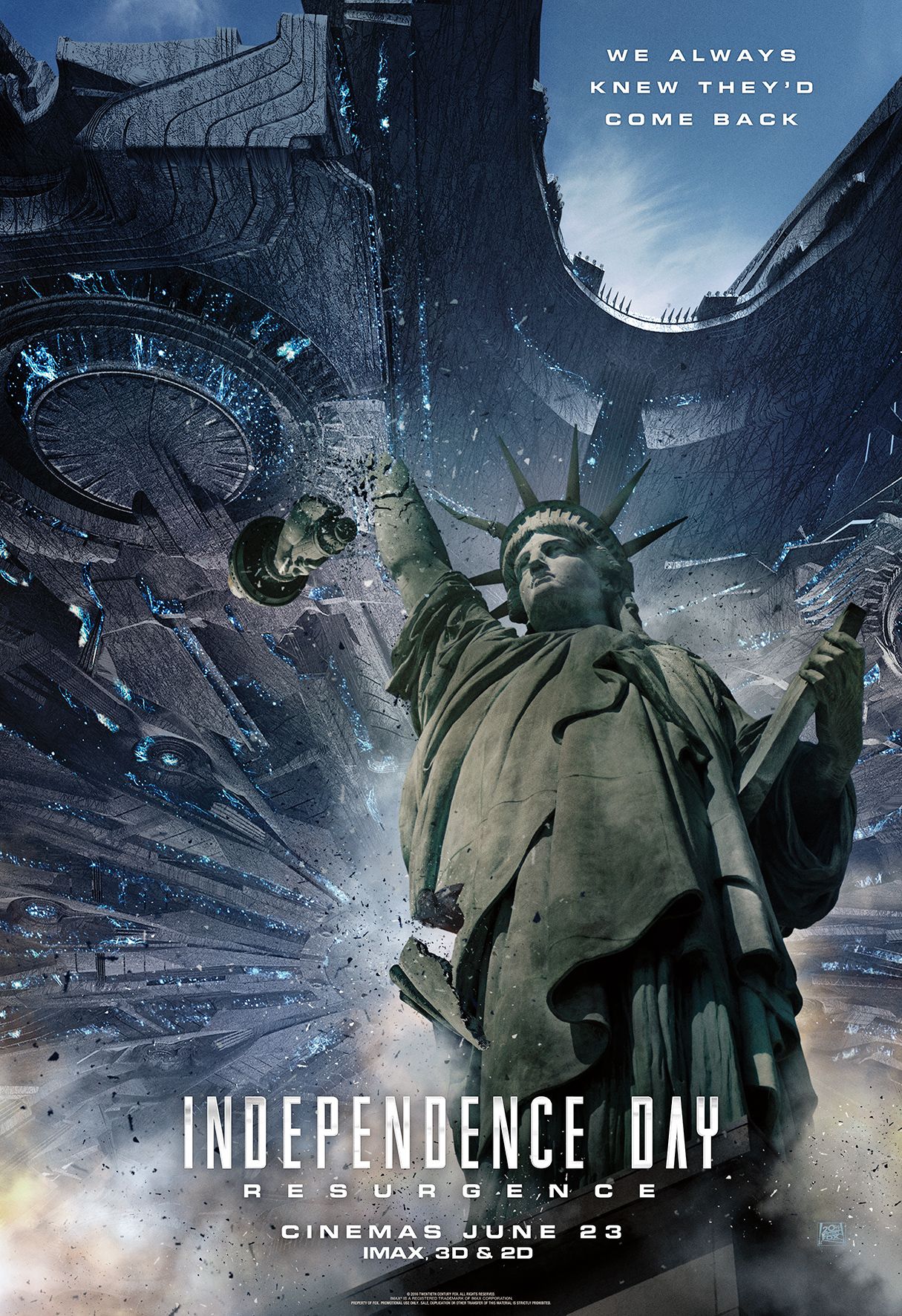 Independence Day Resurgence New York poster