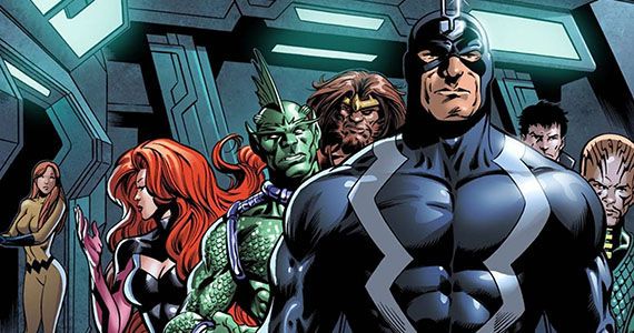 Inhumans Roster Art Marvel Comics