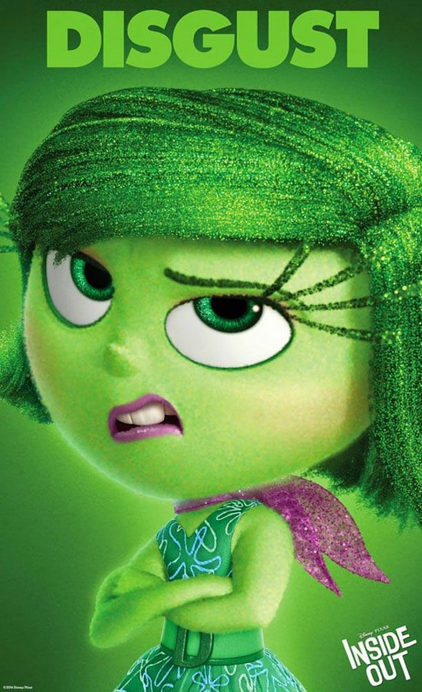 Inside Out Disgust character poster