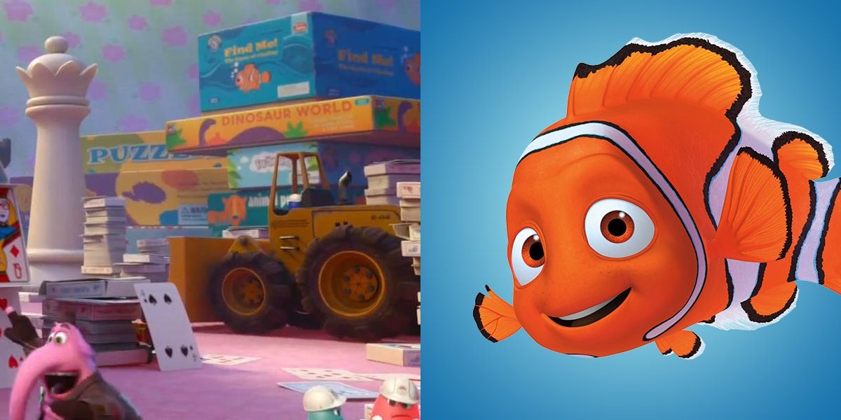 Inside Out Easter Egg Finding Nemo Game