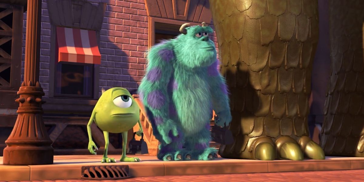 Sully and Mike in Monsters Inc.