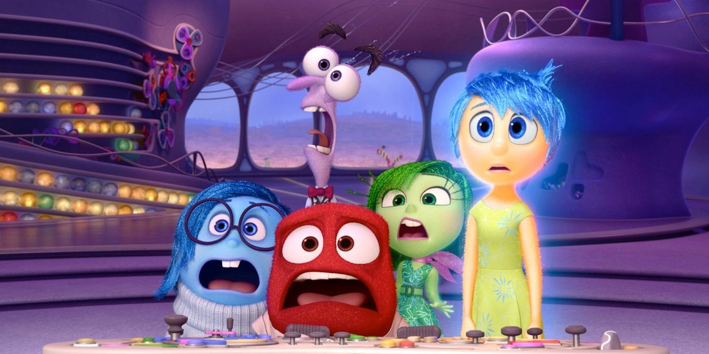 Inside Out Pixar movie emotions