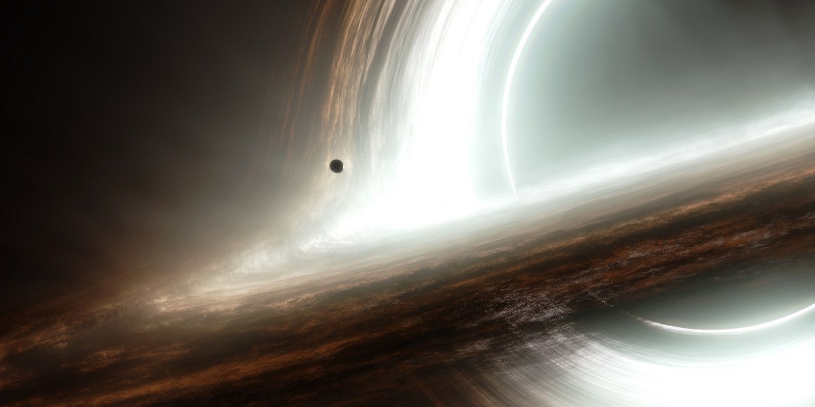 An object near the black hole in Interstellar