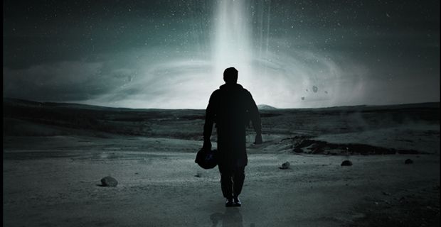 Matthew McConaughey walking away from the camera in Interstellar