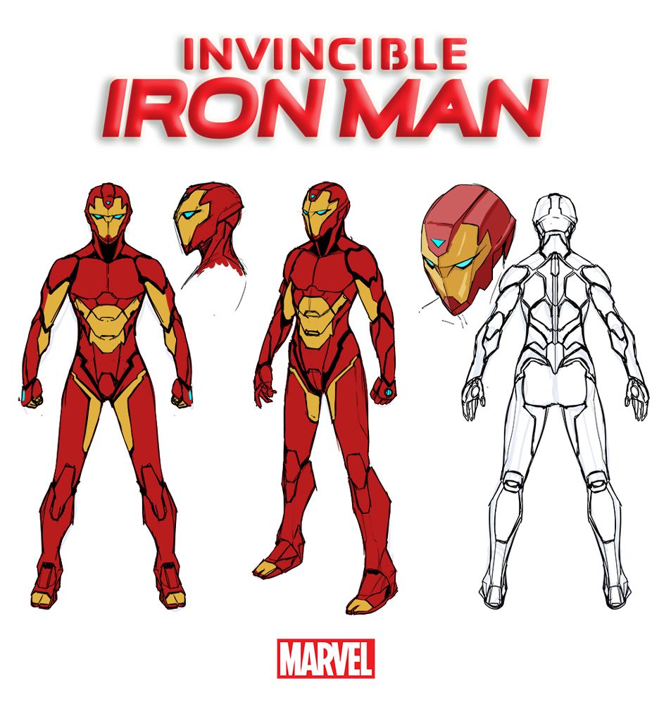 Invincible Iron Man - Riri's armor