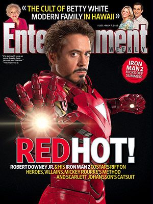 Iron Man 2 Entertainment Weekly Cover