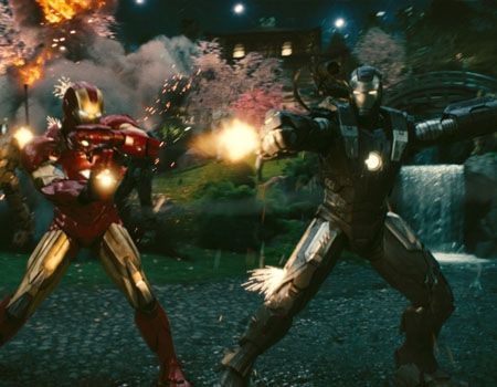Iron Man 2 - War Machine &amp; Iron Man Battle Drones