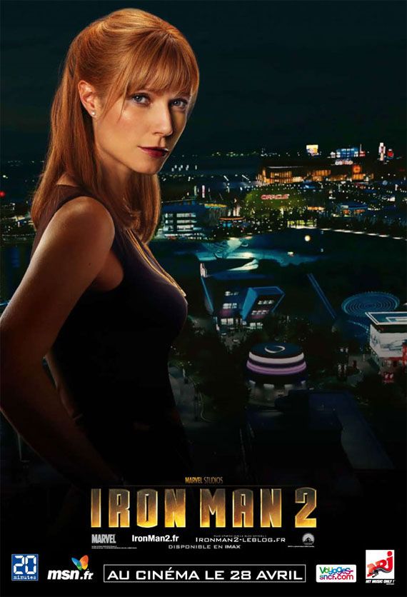 Iron Man 2 international poster - Gwyneth Paltrow as Pepper Potts