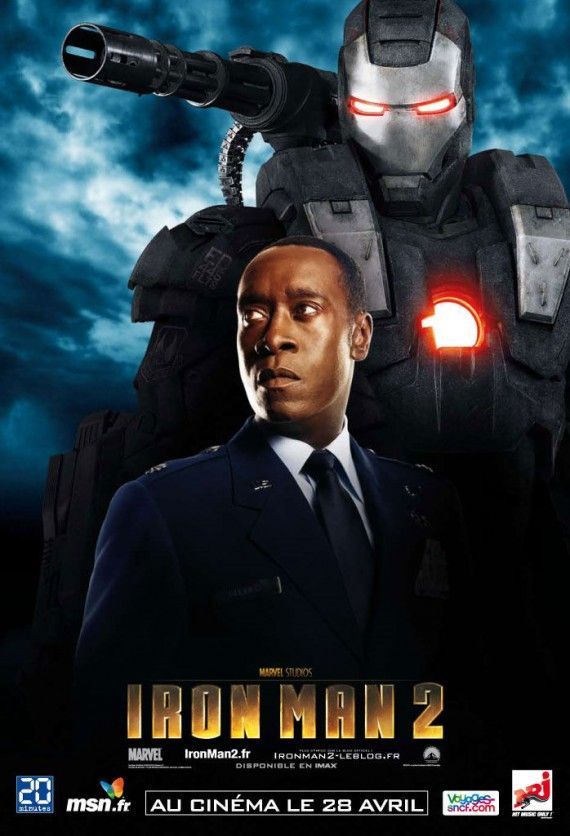 Iron Man 2 international poster - Don Cheadle as Rhodey/War Machine