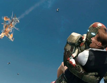 Iron Man 3 - Air Force 1 Rescue
