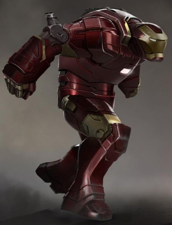 Iron Man 3 Hulkbuster Concept Art