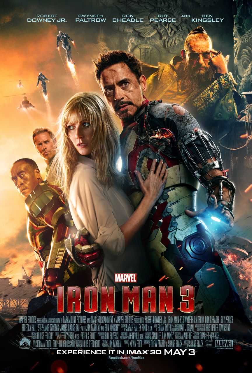 Pôster IMAX do Homem de Ferro 3