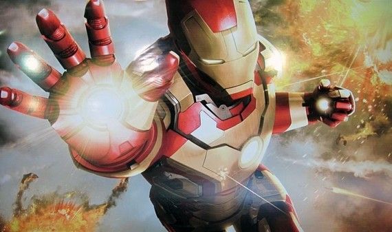 Iron Man 3 Promo Art - MACH XLVII Extremis Armor