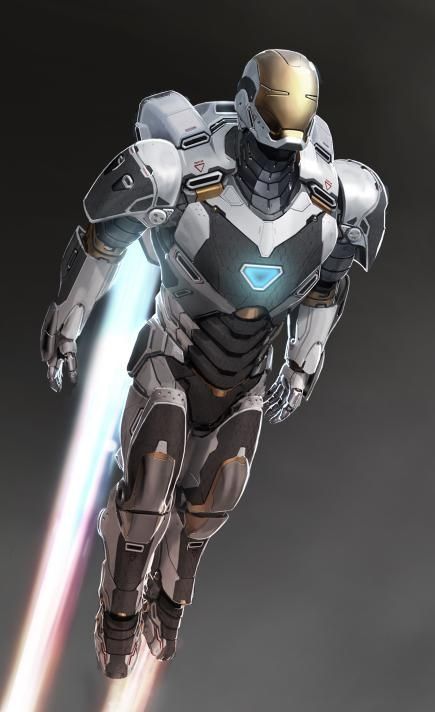 Iron Man 3 Space Armor Concept Art