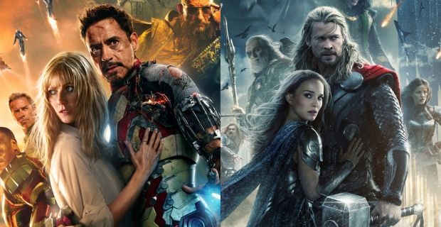 Iron Man 3 Thor 2 Women Posters
