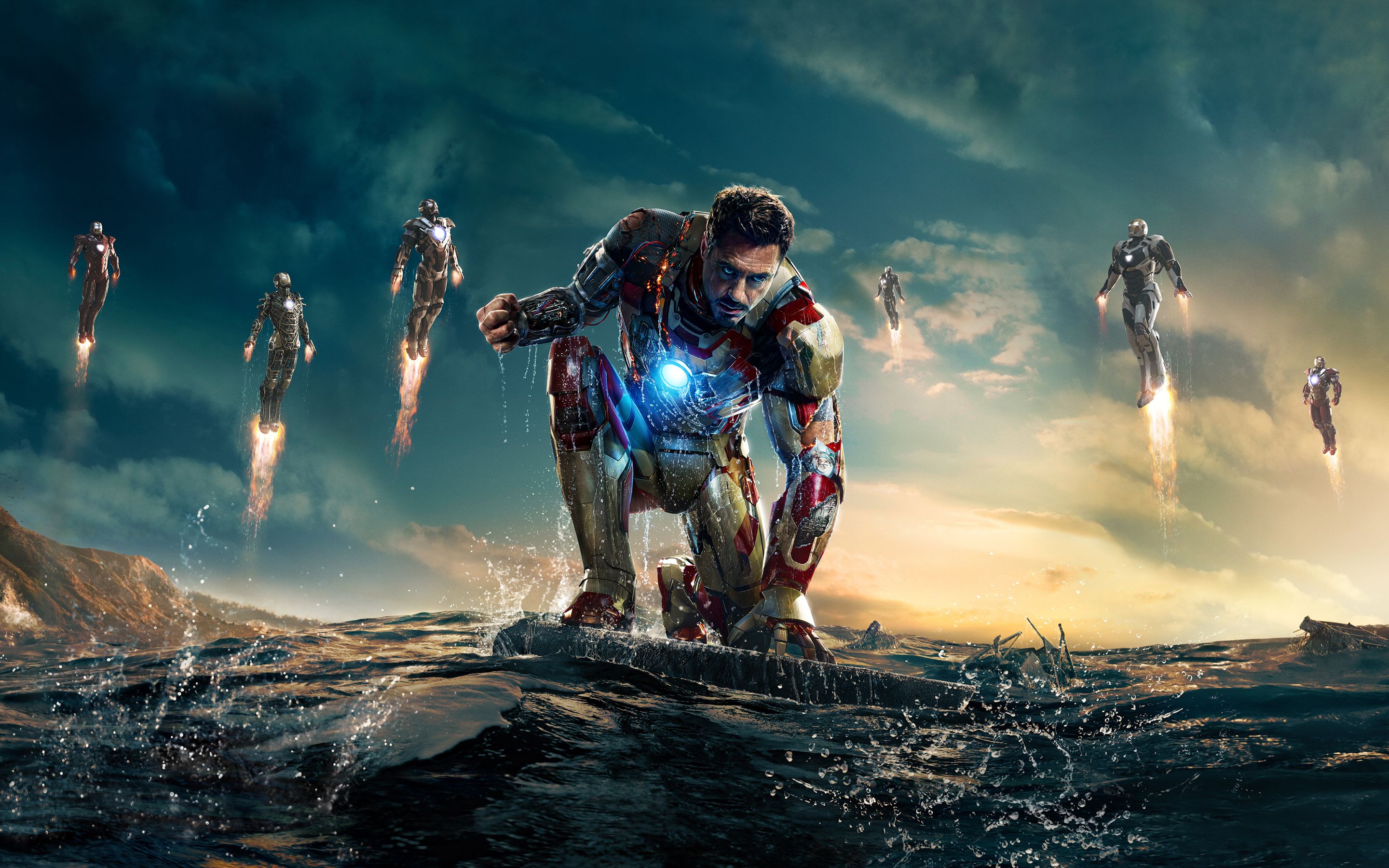 Iron Man 3 Wallpaper Wide Shot