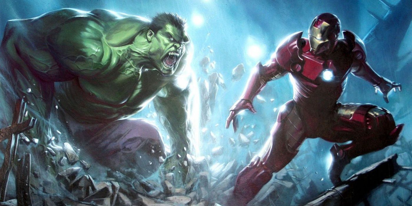 Iron Man Incredible Hulk Marvel Comics