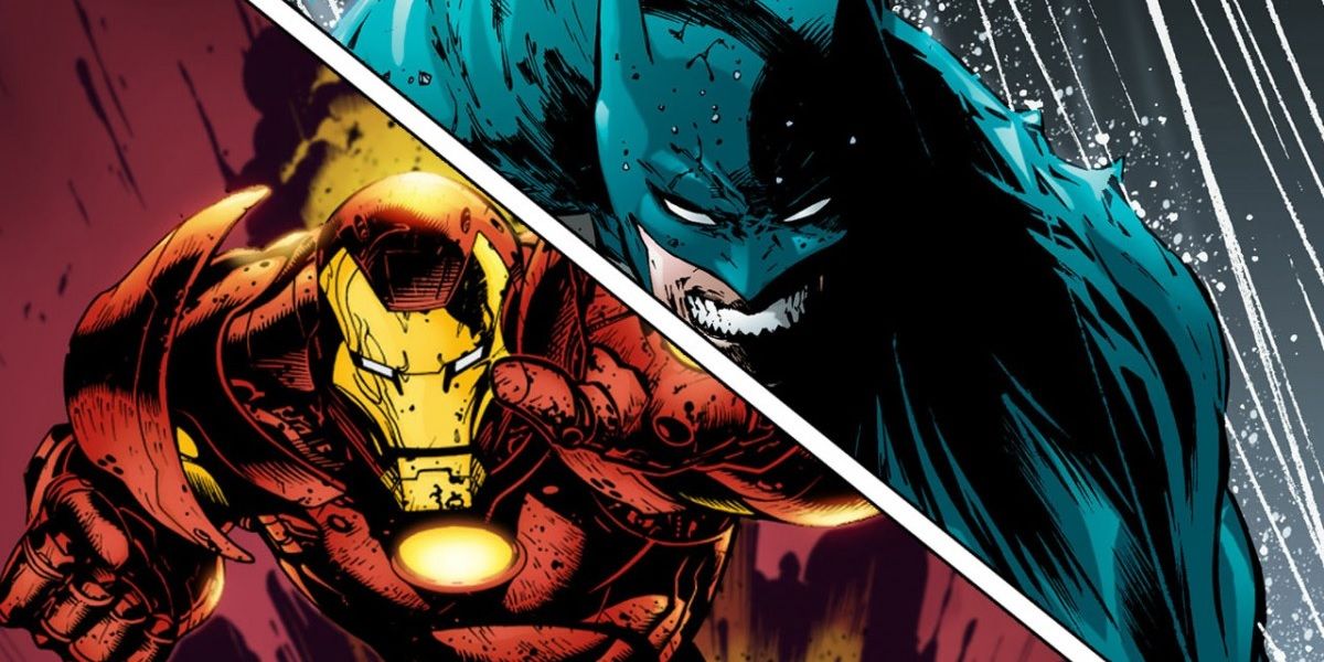 Iron Man vs Batman comic
