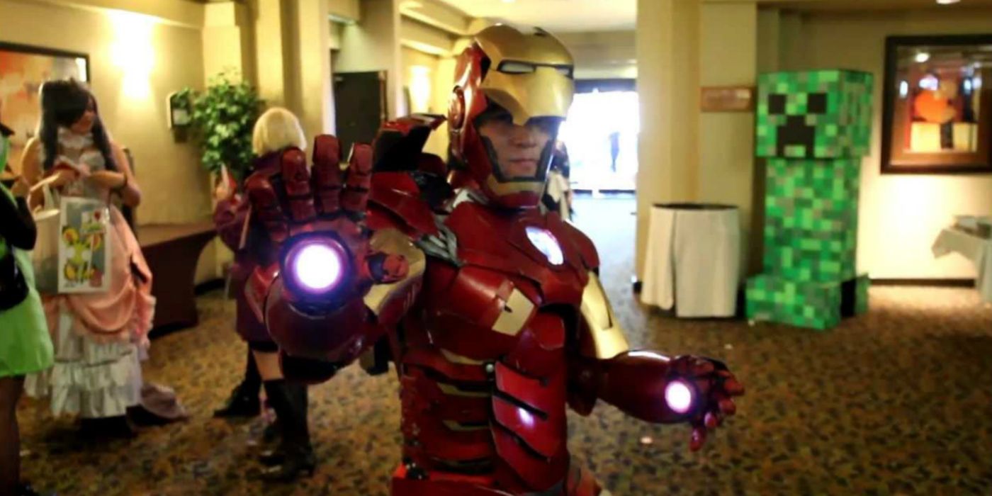 Iron Man working cosplay costume Anthony Le