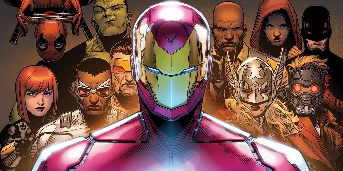 Iron Man's side in Marvel's Civil War II