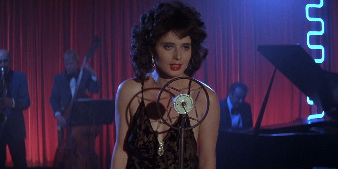 Isabella Rossellini singing as Dorothy in Blue Velvet