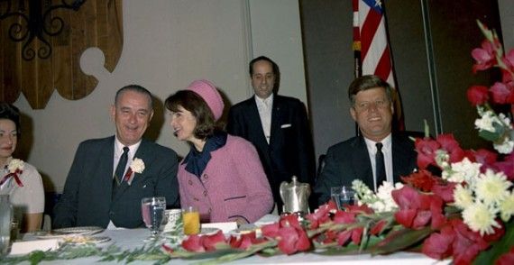 JFK The Final Hours - Lyndon B Johnson, Jacqueline and John F Kennedy
